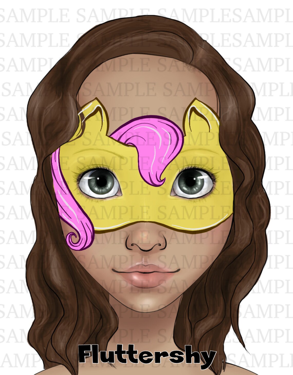 Face Painting My Little Pony Board Face Paint Design Menu - Etsy