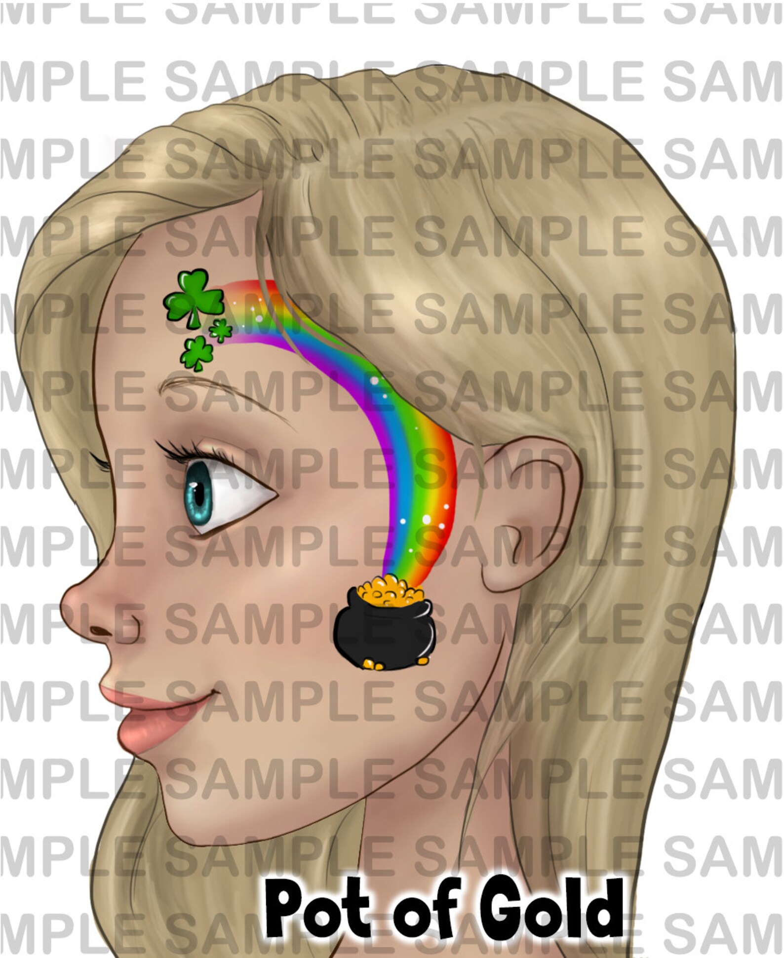 Face Painting Word Board Face Paint Design Menu Board Etsy