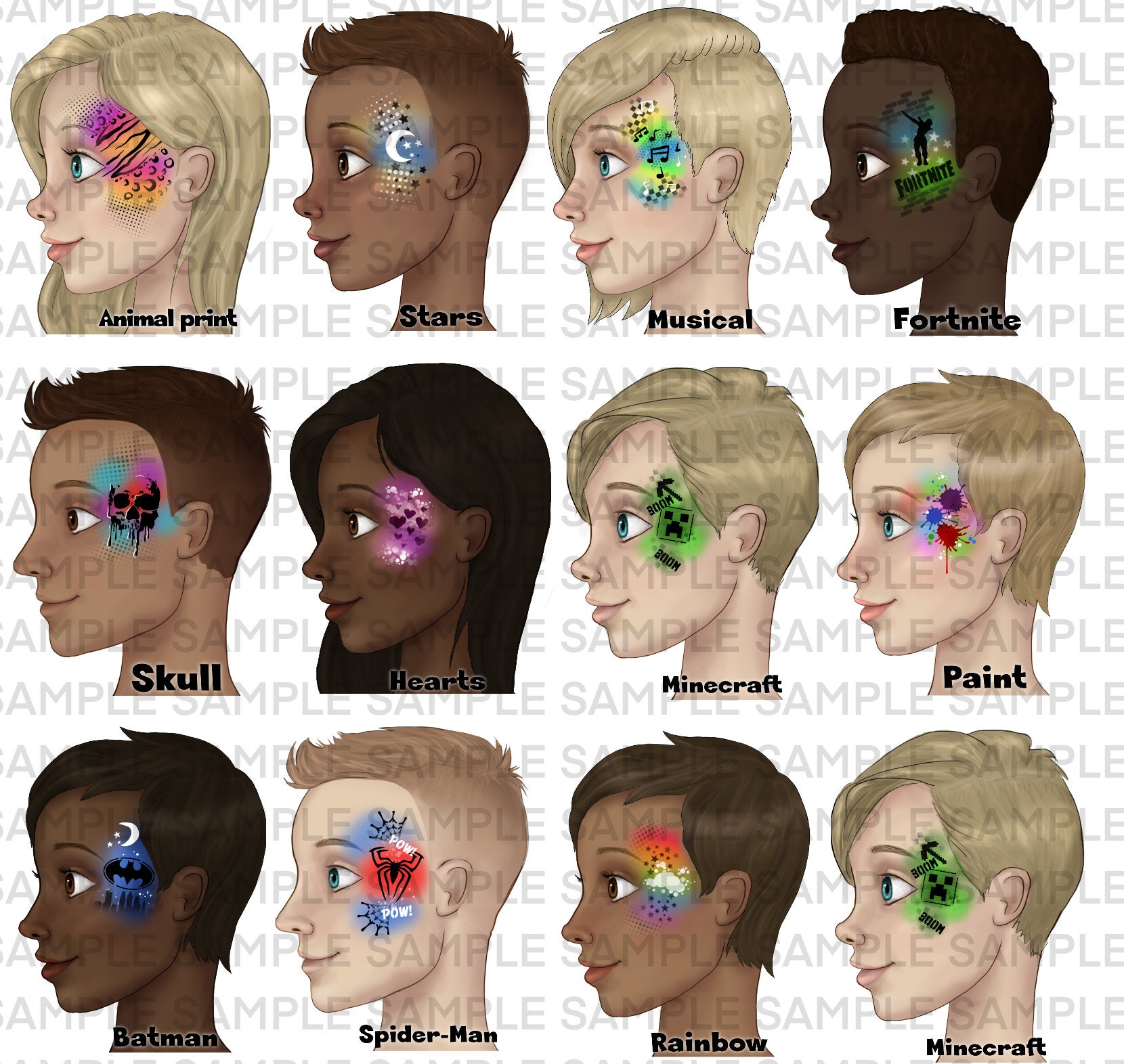 graffiti-stencil-eye-face-painting-word-board-face-paint-design-menu-board-designs-for-face-painters-digital-download-design-menu-board-etsy