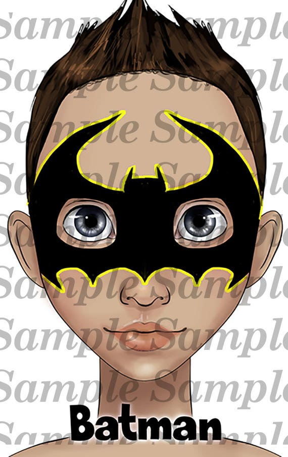 Face Painting Design Board, Face Paint Design Menu Board, Designs for Face  Painters, Boy Face Designs, Girl Paint Designs, Butterfly, Batman 