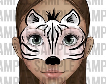 Face Painting Animal Board Face Paint Design Menu Board - Etsy Face Painting Animal Board Face Paint Design Menu Board - Etsy