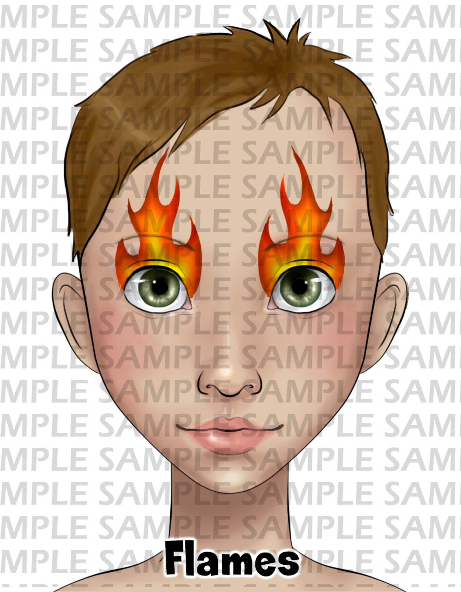 Face Painting Word Board Face Paint Design Menu Board Etsy