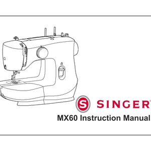 SINGER MX60 symaskin bruksanvisning PDF SV Digital nedladdning Nybörjarguide för sömnad
