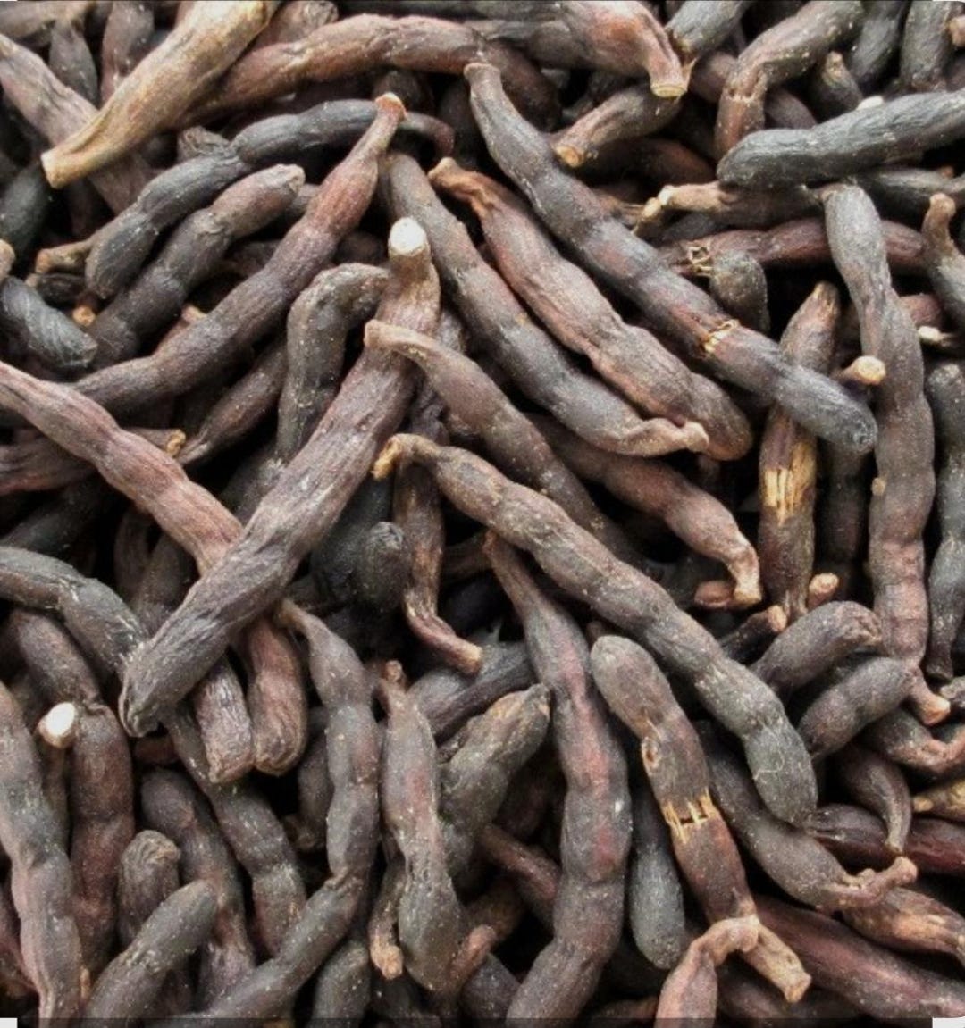 Organic Negro Pepper, Grains of Selim, Uda Pods, African Spice, Xylopia ...
