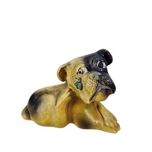 Chalkware Bulldog - Etsy