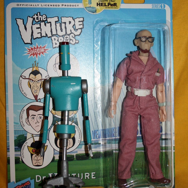 Venture Bros. HELPeR Mego style figure