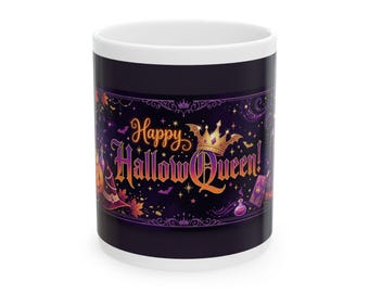 Mug Couronne de Reine Joyeux Halloween