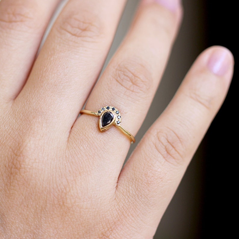 Black Diamond Engagement Ring Essay