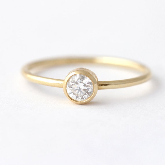 0.2 carat diamond ring