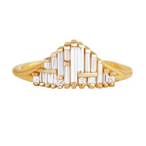 Art Deco Style Engagement Ring