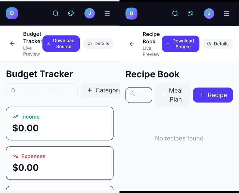 48 Full-Stack SaaS Apps | React, TypeScript, PostgreSQL Source Code image 9