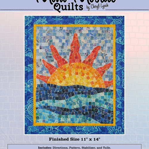 Dragonfly Mini Mosaic Quilt Kit Etsy