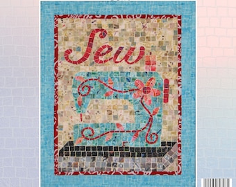 SEW! Mini Mosaic Quilt PATTERN