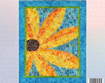 Sunflower Mini Mosaic Quilt Pattern