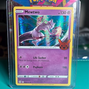 mewtwo pokemon card 130 hp Mewtwo Pokmon card 130 HP NOT PLAYED