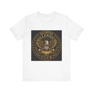 T-shirt Quarter Millennium Club USA 1776-2026