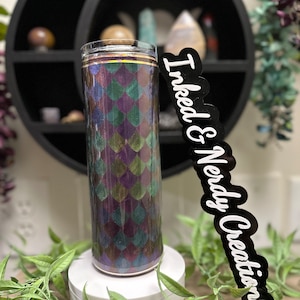 20 oz Dragon Scale Epoxy Tumbler