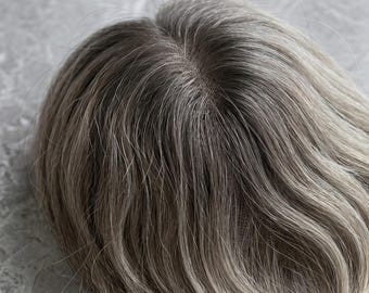 Long And Short Blonde Human Hair Wig | Soft Silky Natural Look, Women's Wig