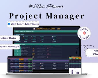 Gestión de proyectos con Google Sheets | Diagrama de Gantt automatizado, tablero Kanban para el seguimiento de tareas, panel de control del proyecto del cliente, registro de hitos del proyecto