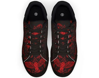 Herren Low-Top Leder Sneakers