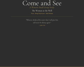 Women's Bible Study PDF | John 4 Small Group Guide (4 Sessions)