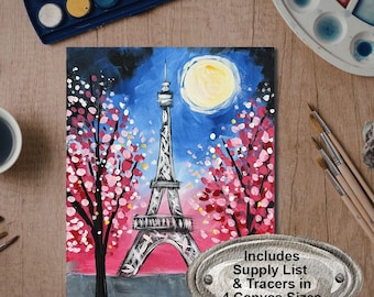 We'll Always Have Paris Painting Kit | DIY In-Home Party (Digital Download)