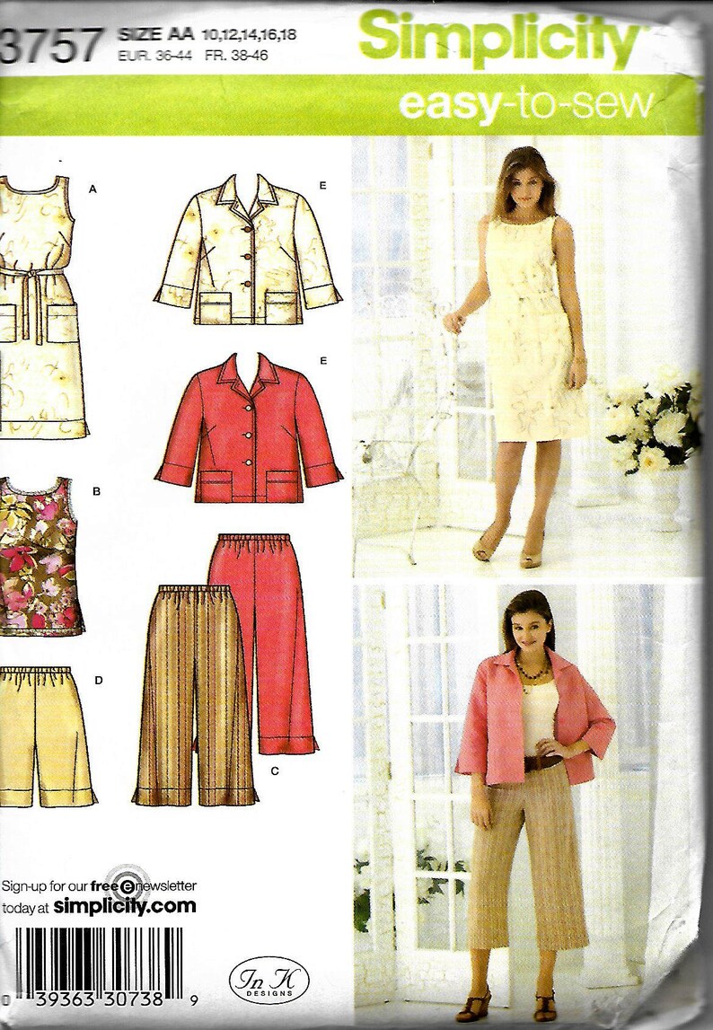 Simplicity Plus Size 18w 26w Bodysuit Pattern, 1 Each in Simplicity Plus Size 18w 26w Bodysuit Pattern, 1 Each in