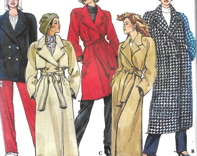 Simplicity 8683 Sewing Pattern Misses/miss Petite Lined Coat - Etsy