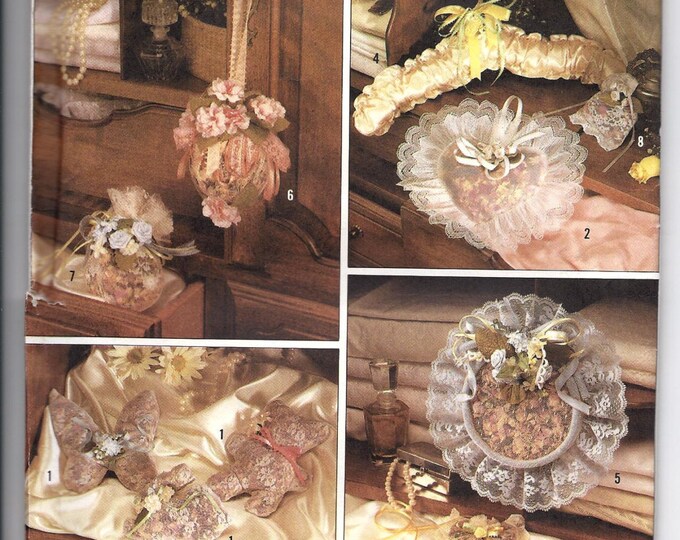 VTG Simplicity 8601 Potpourri Hanger Satchets Ball Hoop Etsy