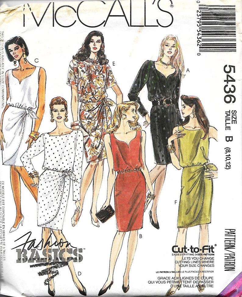 Sweetheart Neckline Dress Pattern