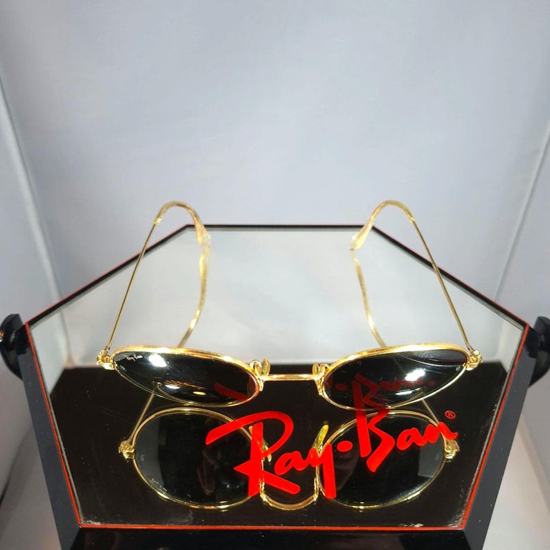 Ray-Ban B&L W0976 vintage sunglasses – mineral lenses – minor flaws, great condition Made in USA image 3