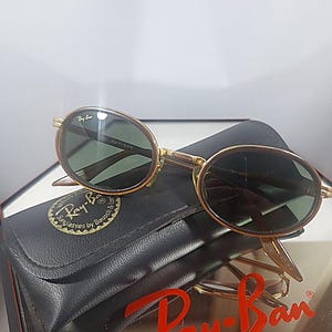 Vintage B&l Ray Ban Oval - Etsy