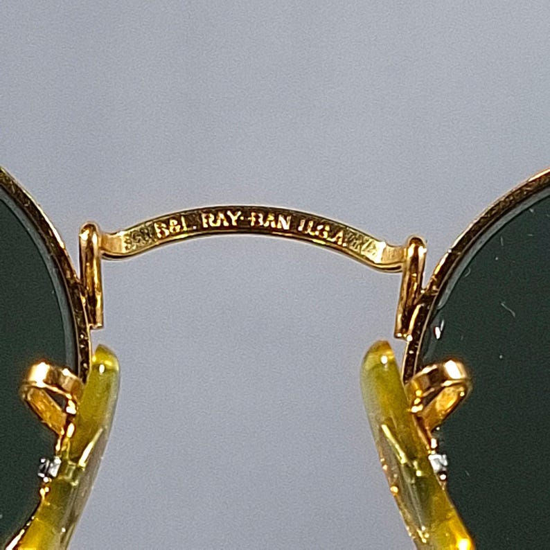 Ray-Ban B&L W0976 vintage sunglasses – mineral lenses – minor flaws, great condition Made in USA image 4