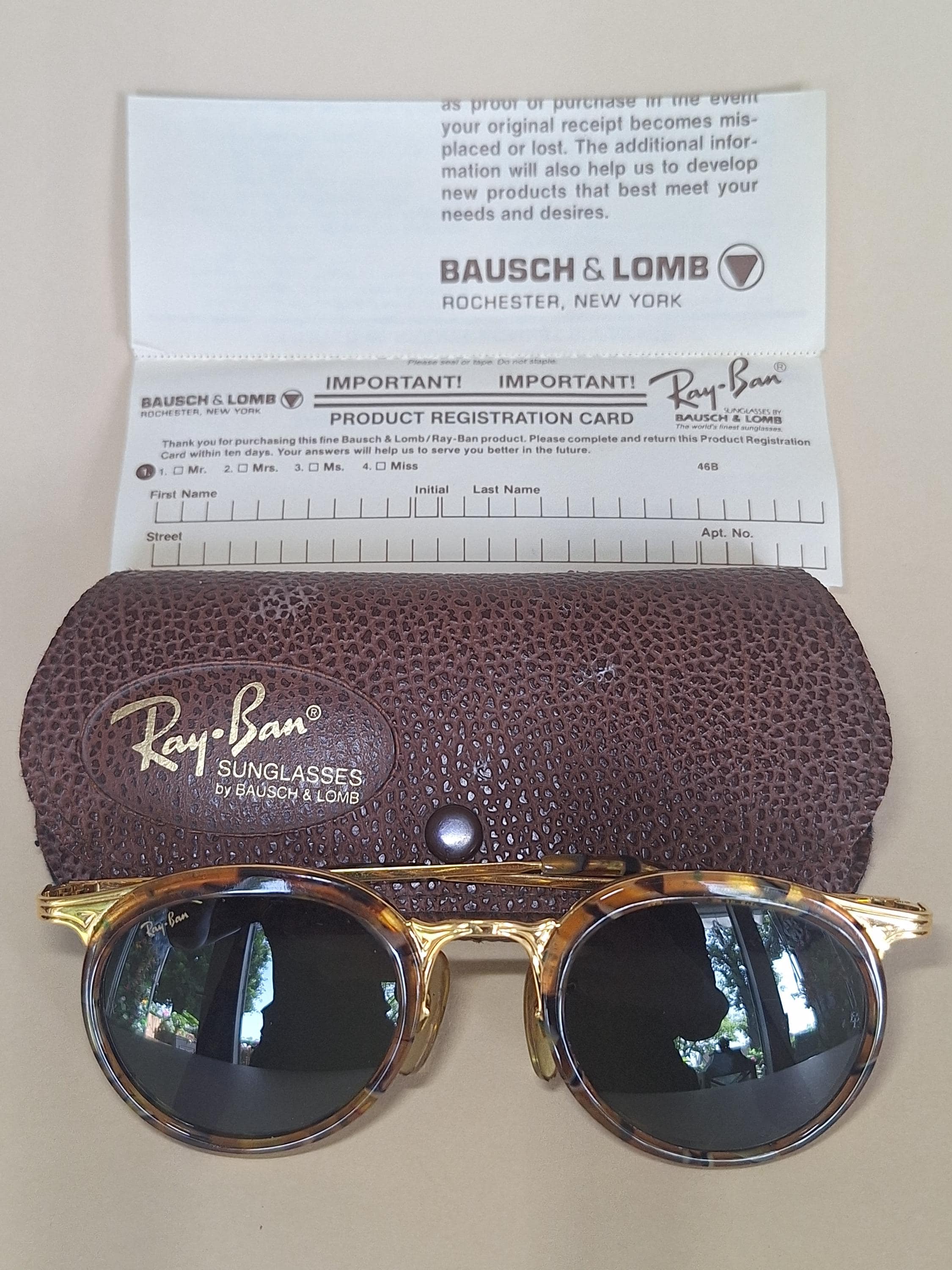 ヴィンテージ Ray-Ban サングラス W1858 ボシュロム USA Ray-Ban（レイバン） サングラス 【ボシュロム/アメリカ製/正規品/新品