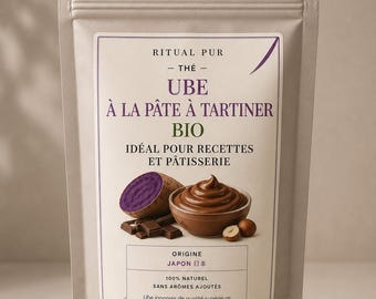 Organic Ube Powder with Spread – 60 g