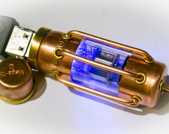 USB Flash drive USB 3.0 Steampunk lamp 16/32/64/128/256/512 GB