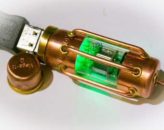 USB Flash drive USB 3.0 Steampunk lamp 16/32/64/128/256/512 GB