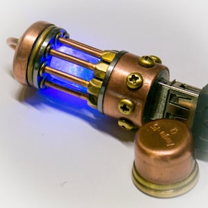 USB Flash drive USB 3.2 Steampunk lamp glow in dark 32-512GB / 1TB