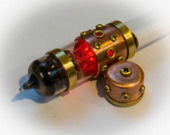 USB Flash drive 512 GB USB 3.0 Steampunk lamp