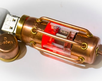 USB Flash drive USB 3.0 Steampunk lamp 16/32/64/128/256/512 GB