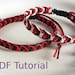 PDF Tutorial Fishbone Knot Macrame Bracelet Pattern, Instant Download ...