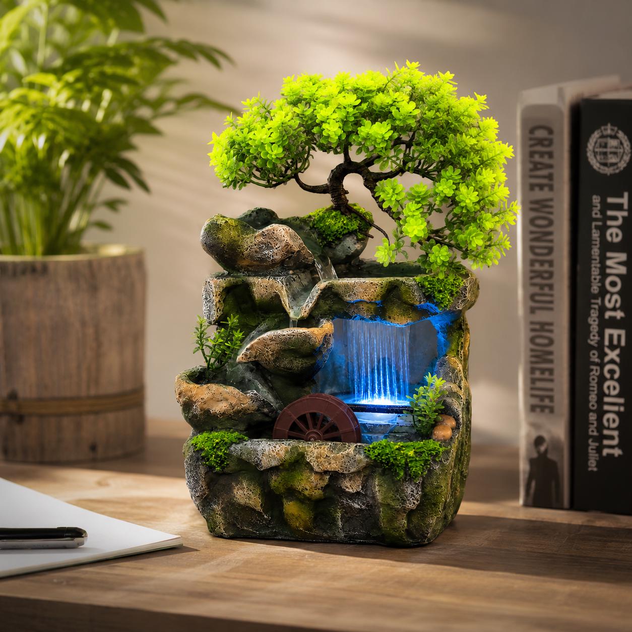 Bonsai tree water fountain - Etsy.de