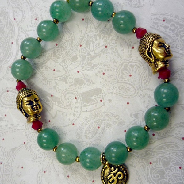 Little Buddha Bracelet - Jade