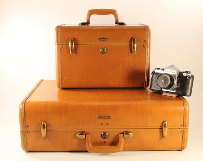 Vintage Samsonite Train Case Luggage Etsy