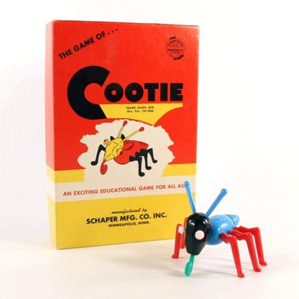 Vintage Cootie Game