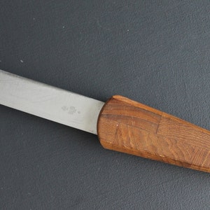 Vintage Dansk Cheese Knife with Teak Wood Handle image 5