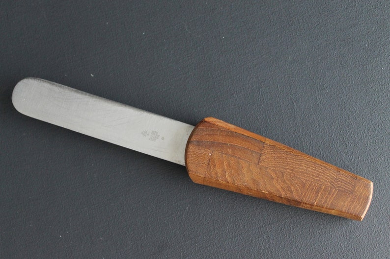 Vintage Dansk Cheese Knife with Teak Wood Handle image 5