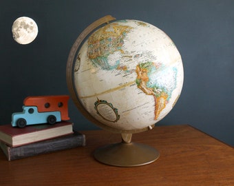 Vintage World Globe World Classic Series 12" Diameter Globe by Replogle