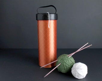 Vintage Knitting Crochet Yarn Caddy Crafters Friend