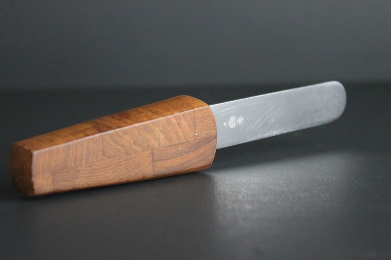 Vintage Dansk Cheese Knife with Teak Wood Handle image 2